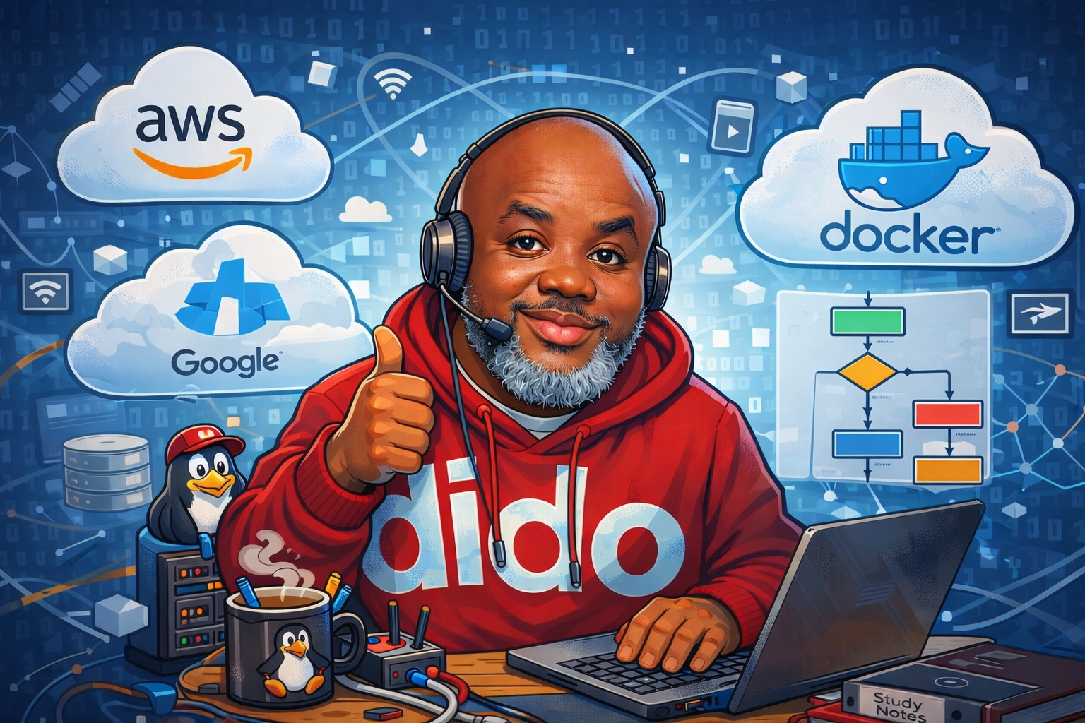 Joseph Mukendi cloud computing illustration